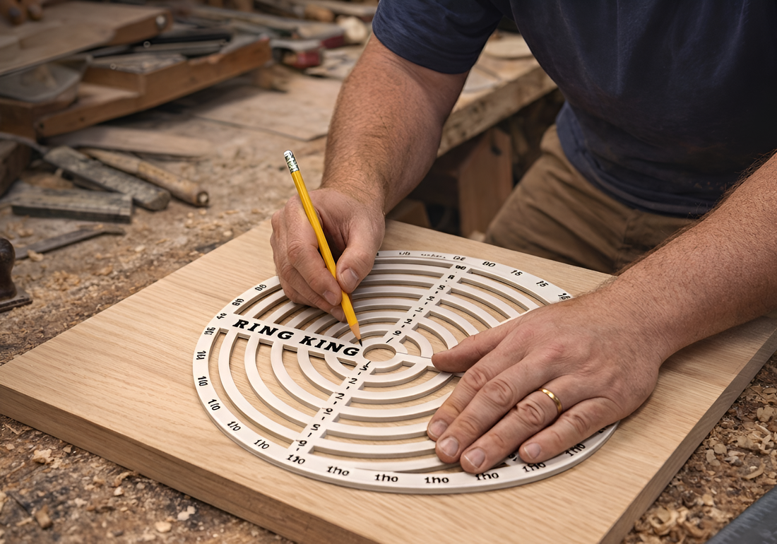 Why the Ring King Circle Drawing Ruler is a Game Changer for Woodworkers