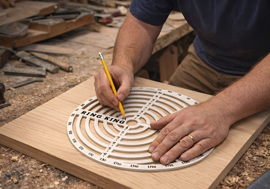 Why the Ring King Circle Drawing Ruler is a Game Changer for Woodworkers
