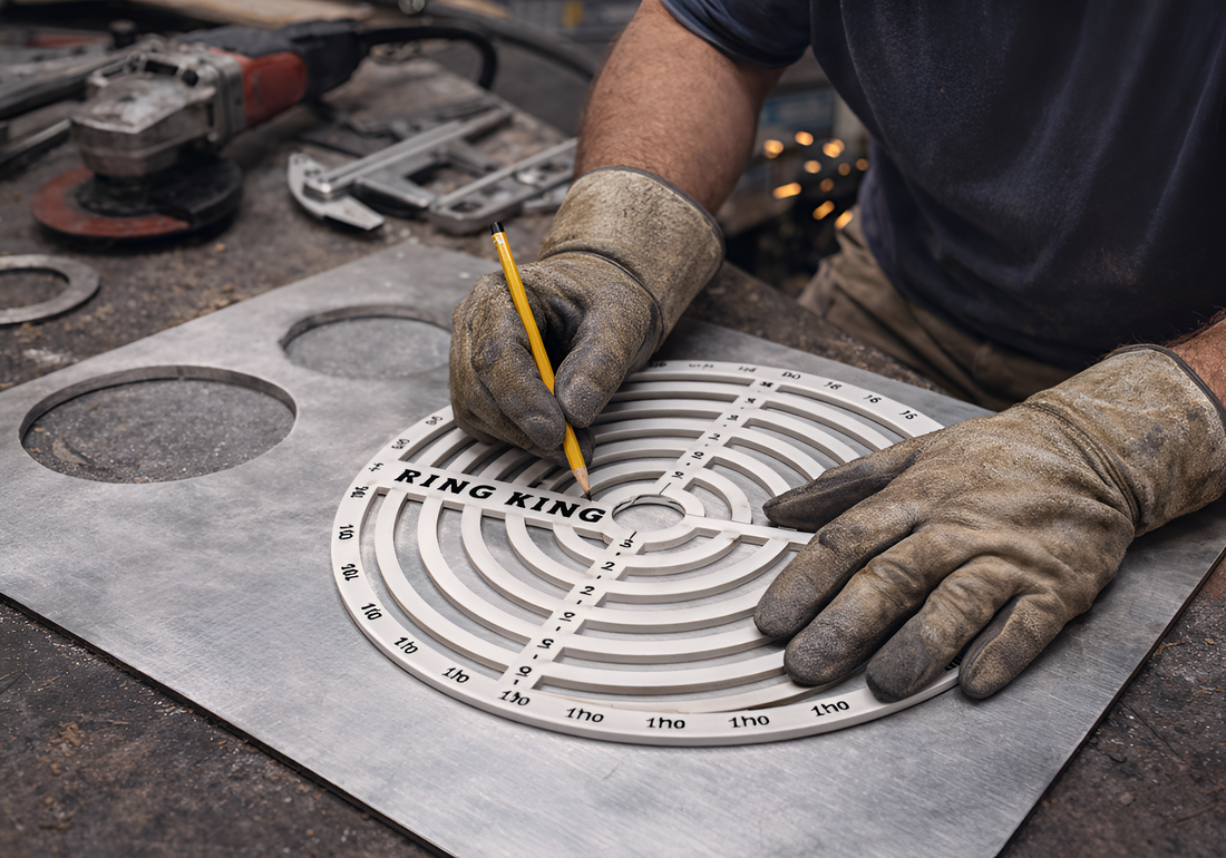 The Ring King Circle Drawing Ruler: A Must-Have Tool for Metal Fabricators