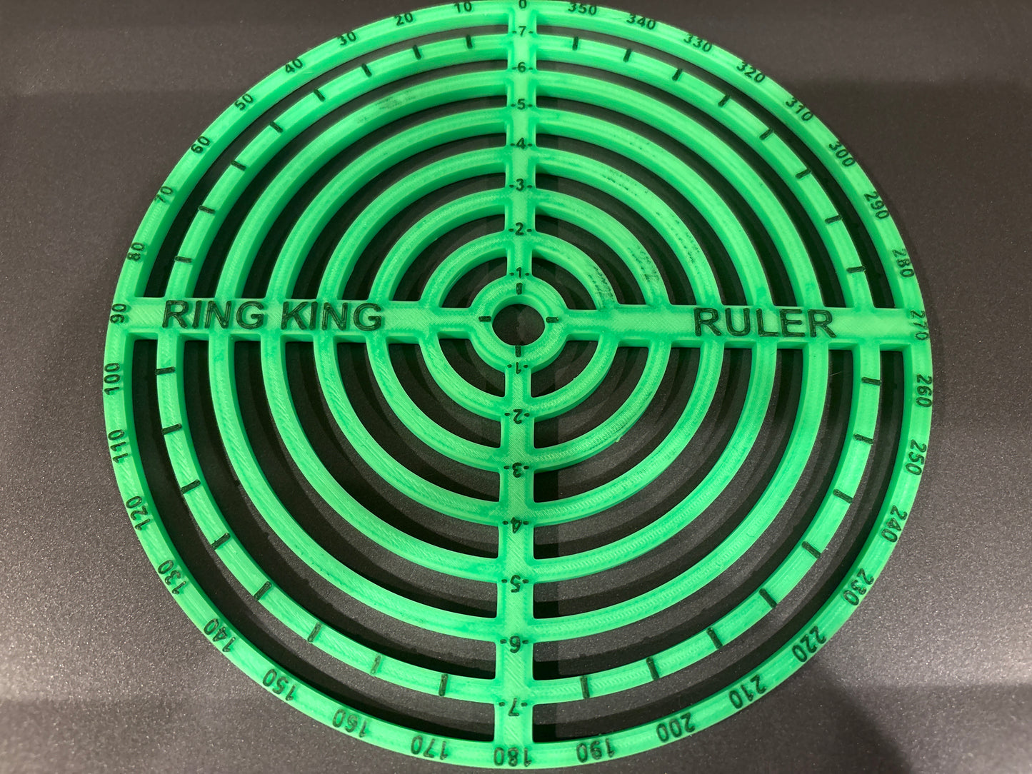 Neon Green Ringking Ruler